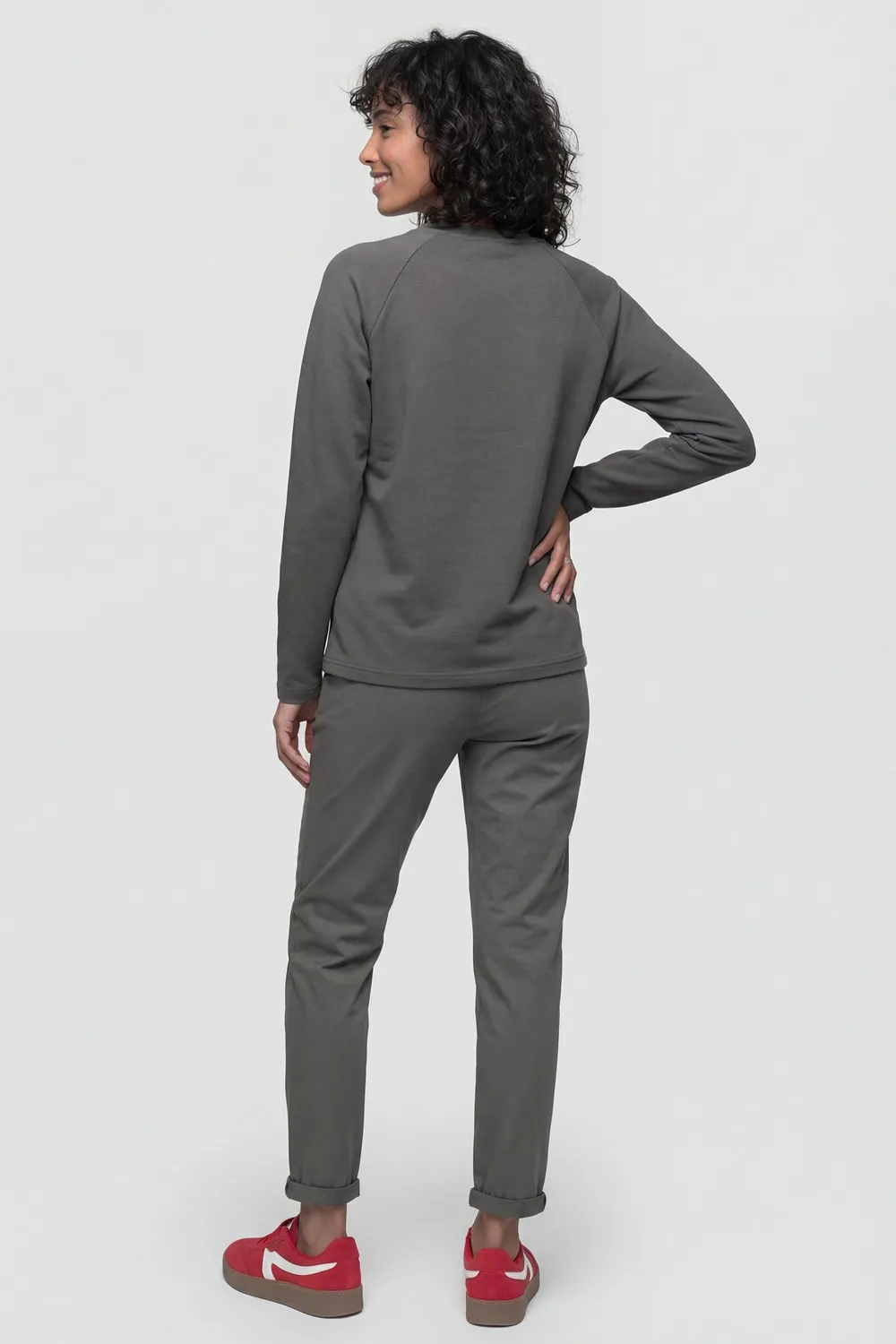 Alife & Kickin MarciaAK A Sweatsuit grau Set