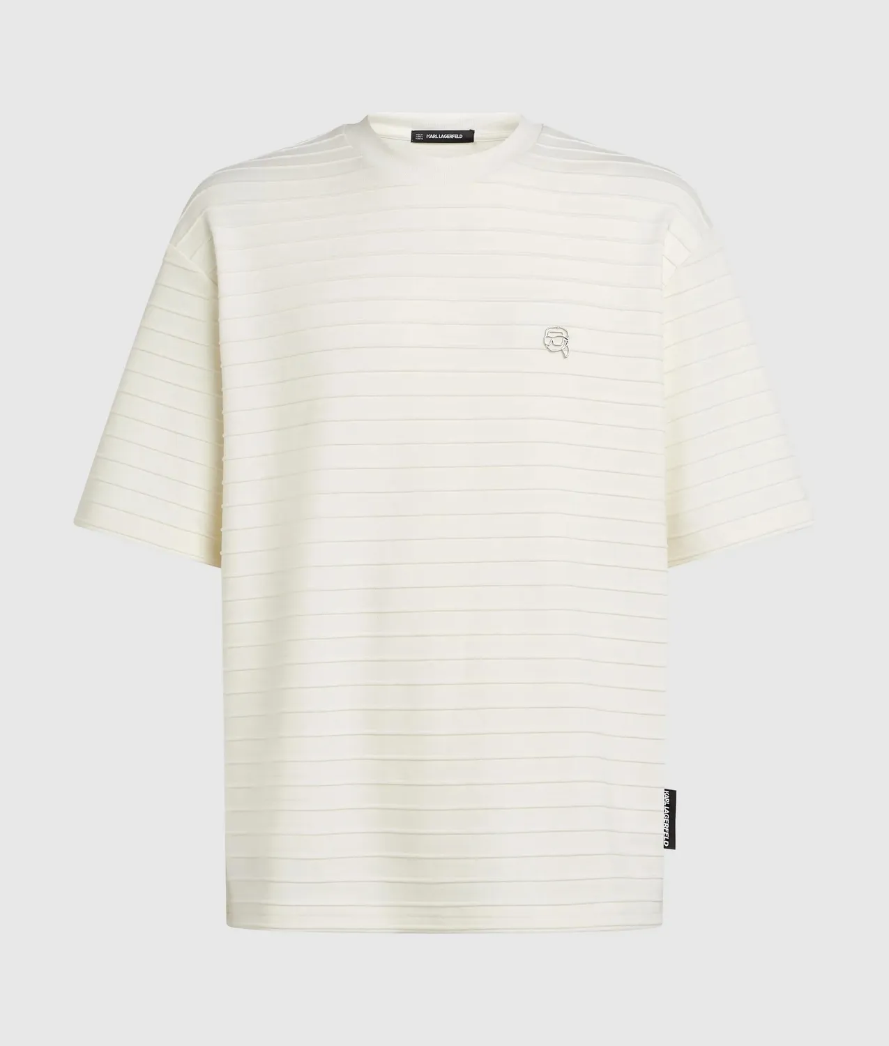 Karl Lagerfeld Ikon T-Shirt Streifen Herren