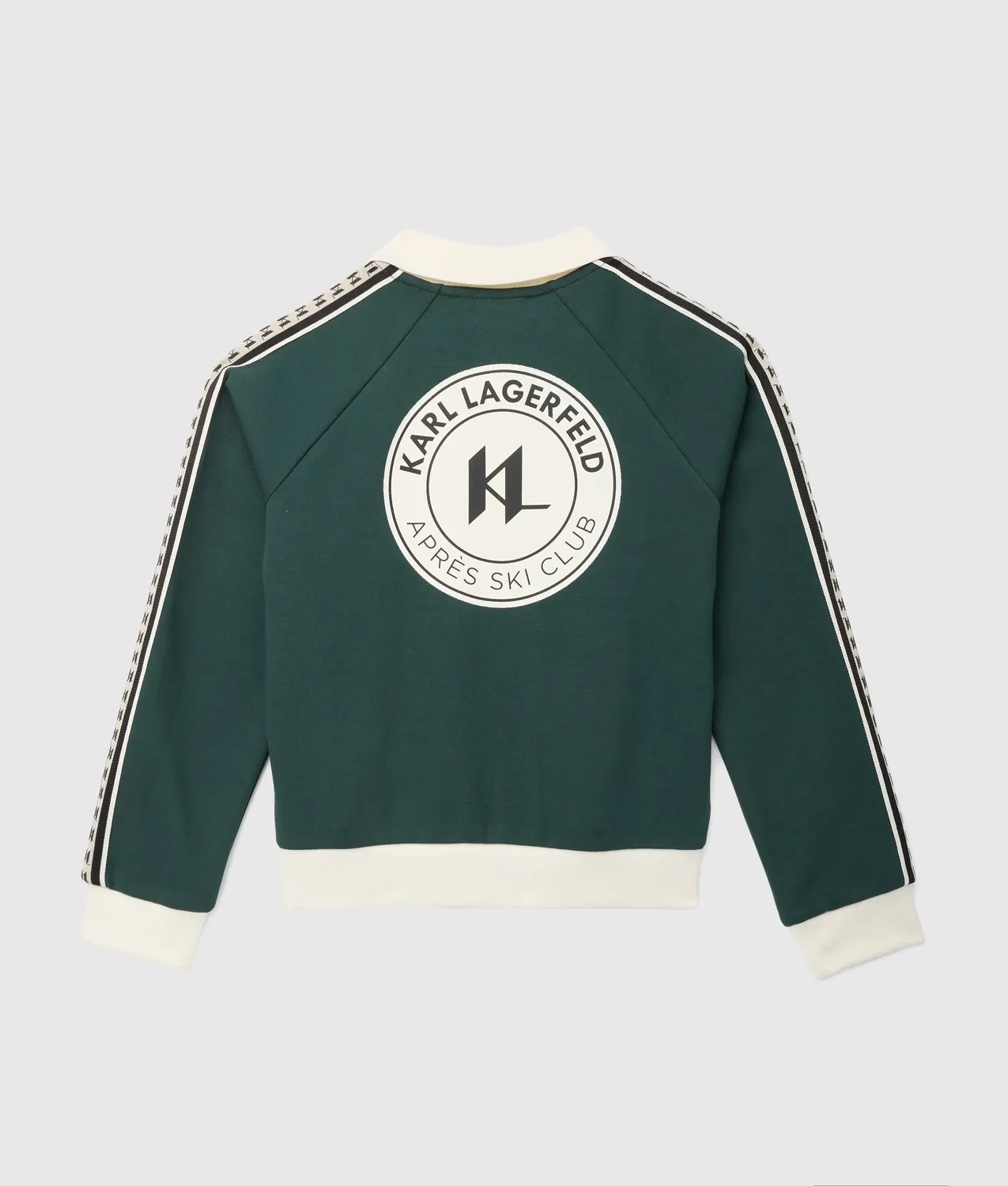 Karl Lagerfeld Kids Boys Zip Sweatshirt 8Y sportlich