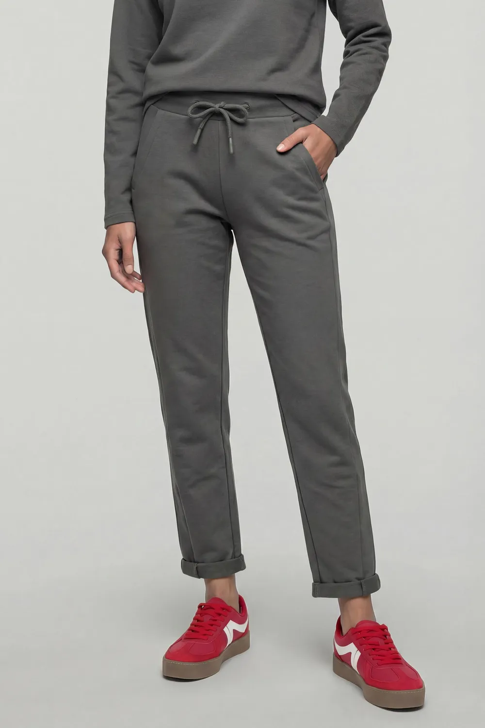 Alife & Kickin MarciaAK A Sweatsuit grau Set