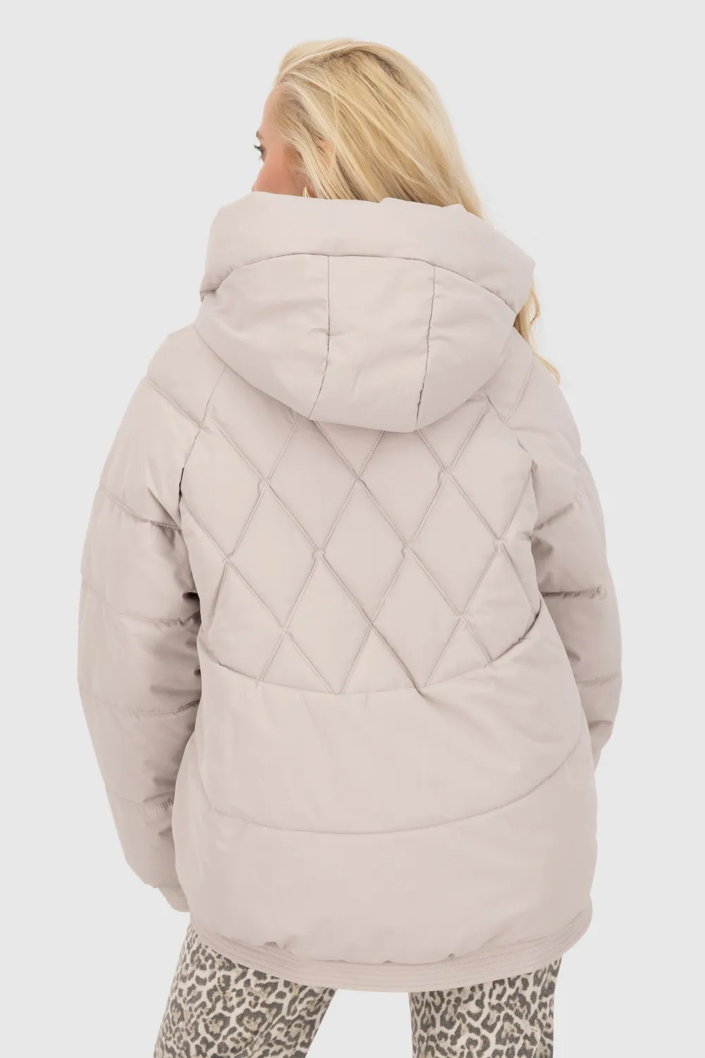 Alife & Kickin HedwigAK A Winterjacke Grau Stepp