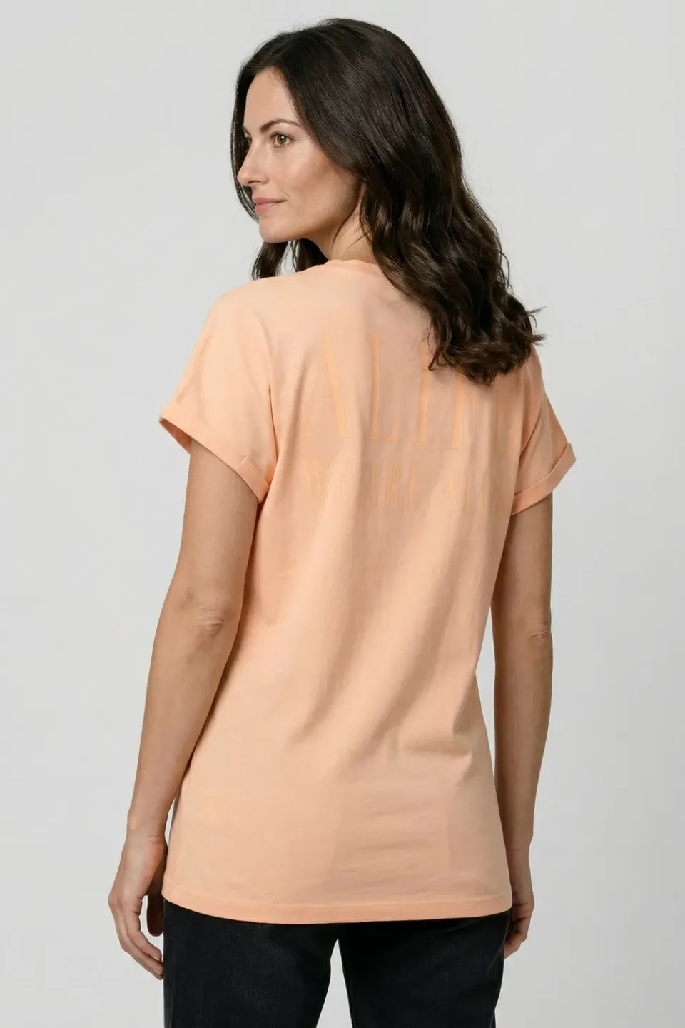 Alife & Kickin MagdalenaAK P T-Shirt Rosa Relaxed