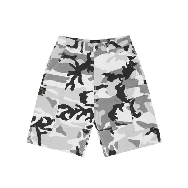 Corteiz Guerillaz Cargo Short Arctic Camo Ripstop