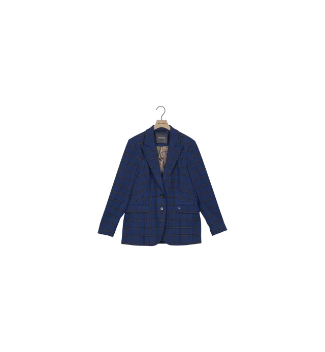 Mos Mosh MMMary Mora Blazer 36 Set Sail kariert