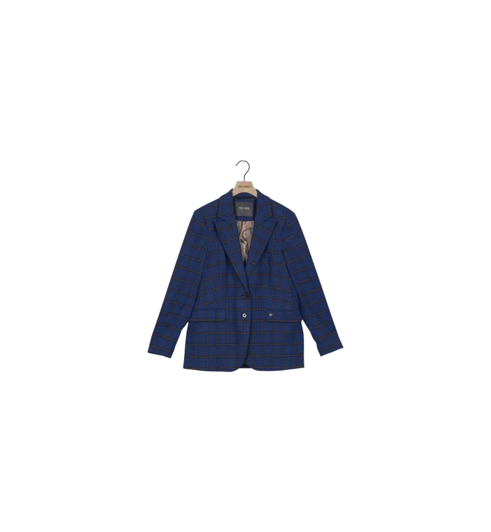 Mos Mosh MMMary Mora Blazer 36 Set Sail kariert