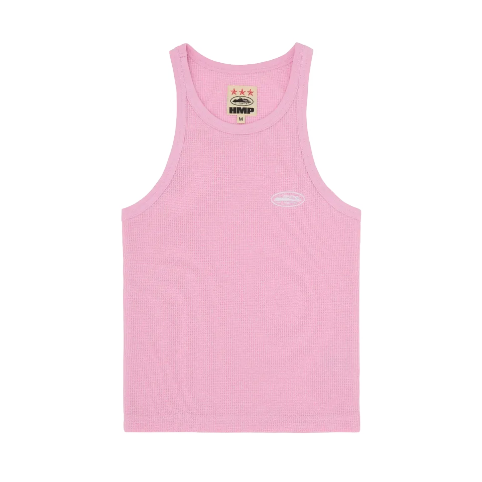 Corteiz Classic Tank Top pink Waffle Damen