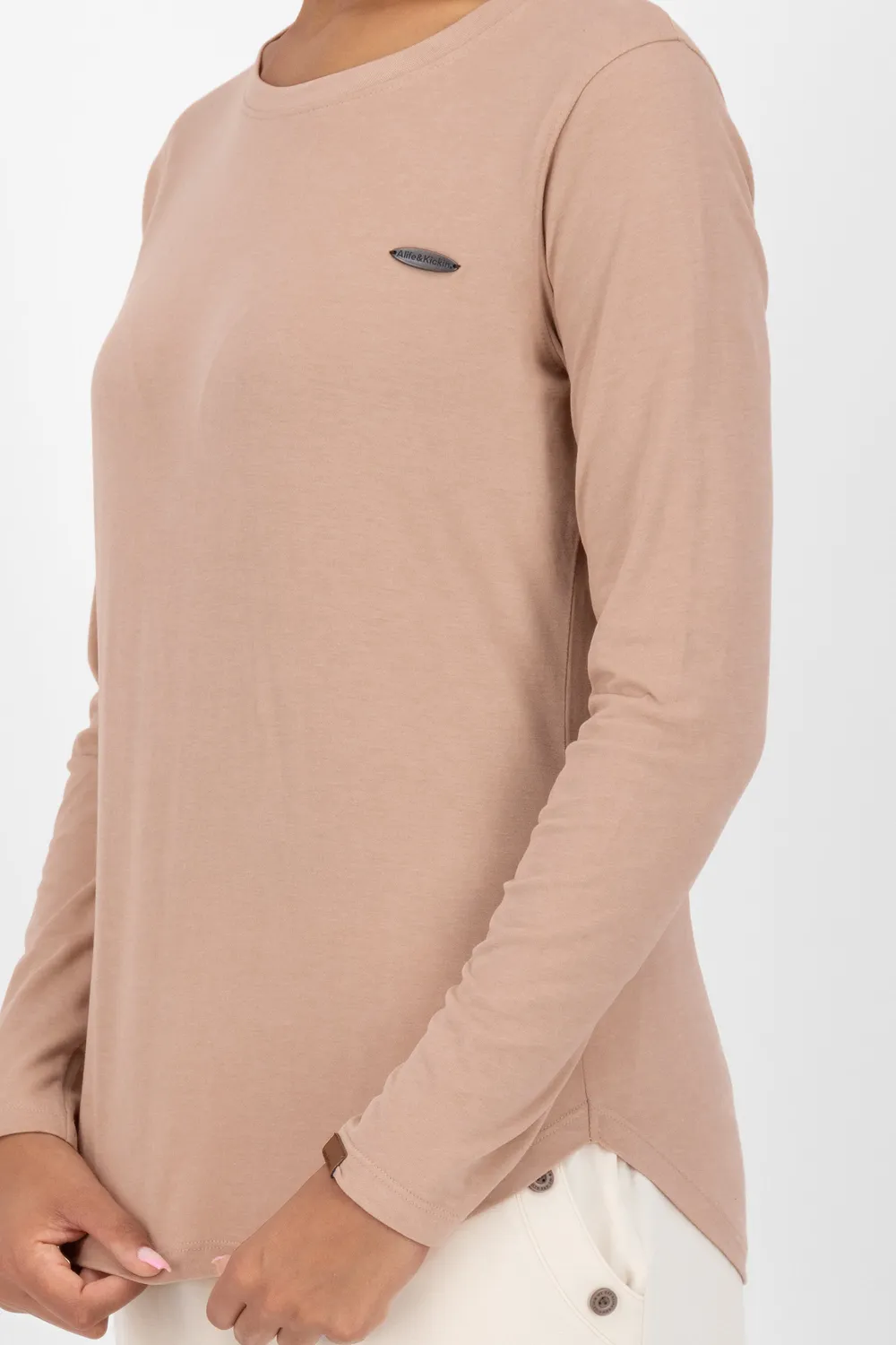 Alife & Kickin LeaAK A Longsleeve beige uni Basic