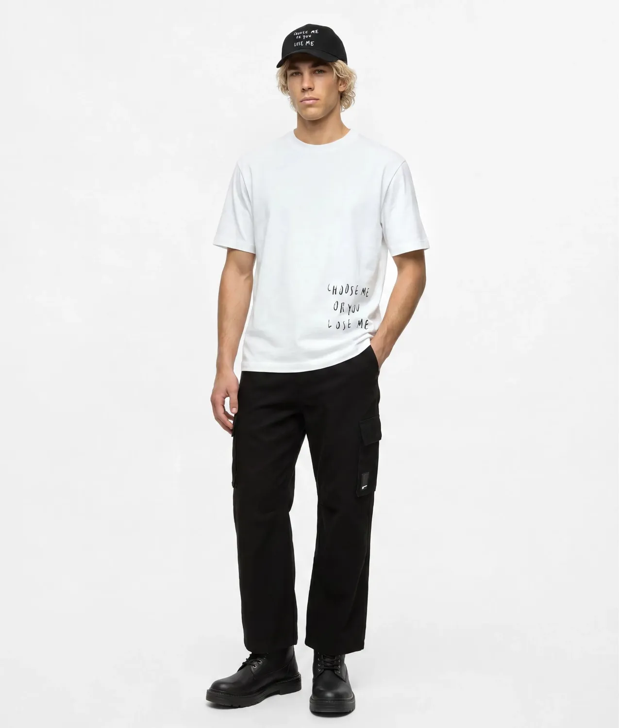 Karl Lagerfeld KL Jeans Terzini Boxy T-Shirt Baumwolle