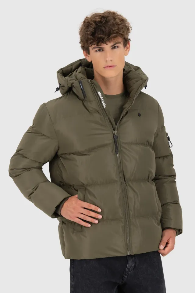 Alife & Kickin JamesAK A Pufferjacke Dunkelgrün Herren