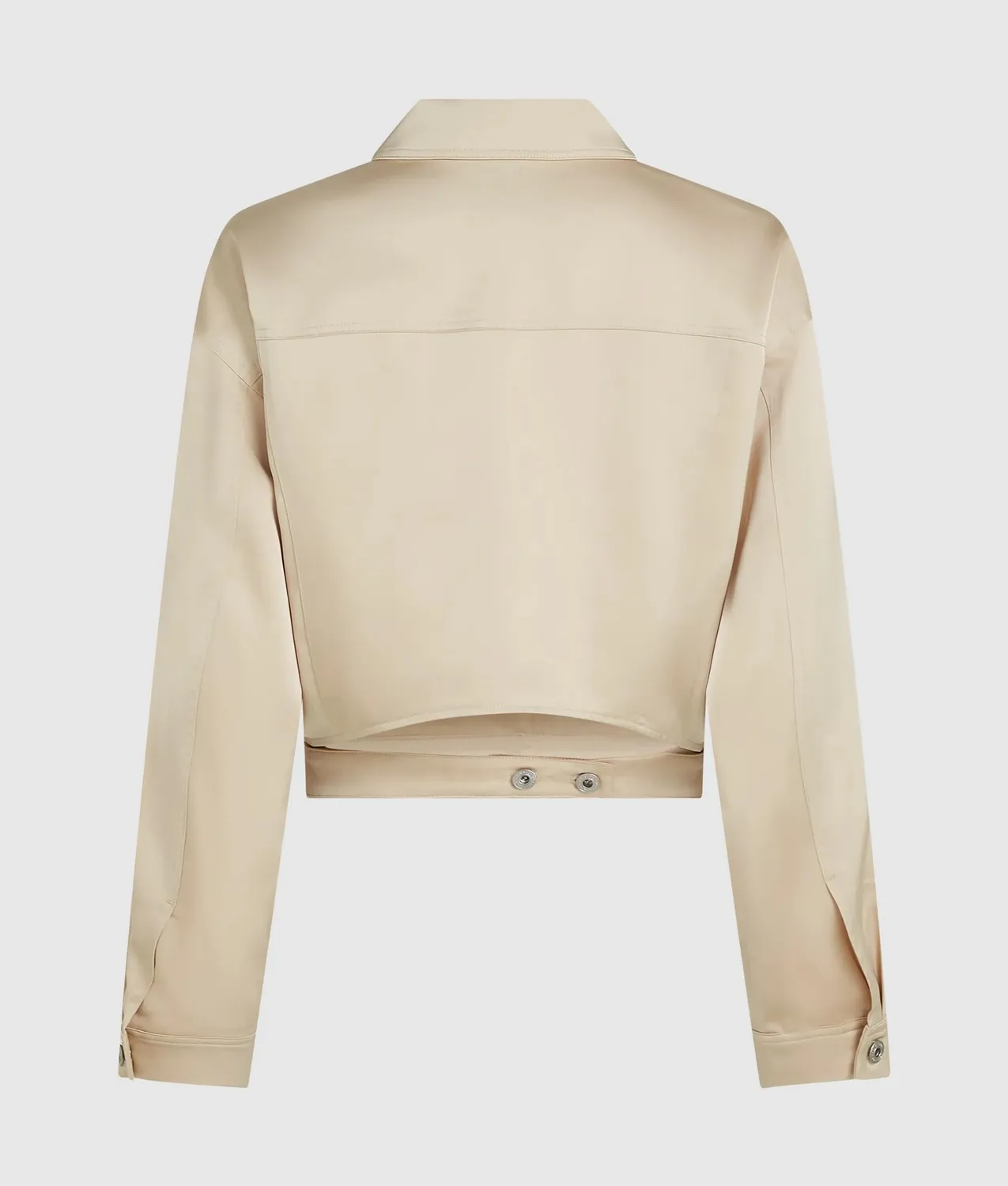 Karl Lagerfeld KL Jeans Satin-Jacke Cut-Out Hardware