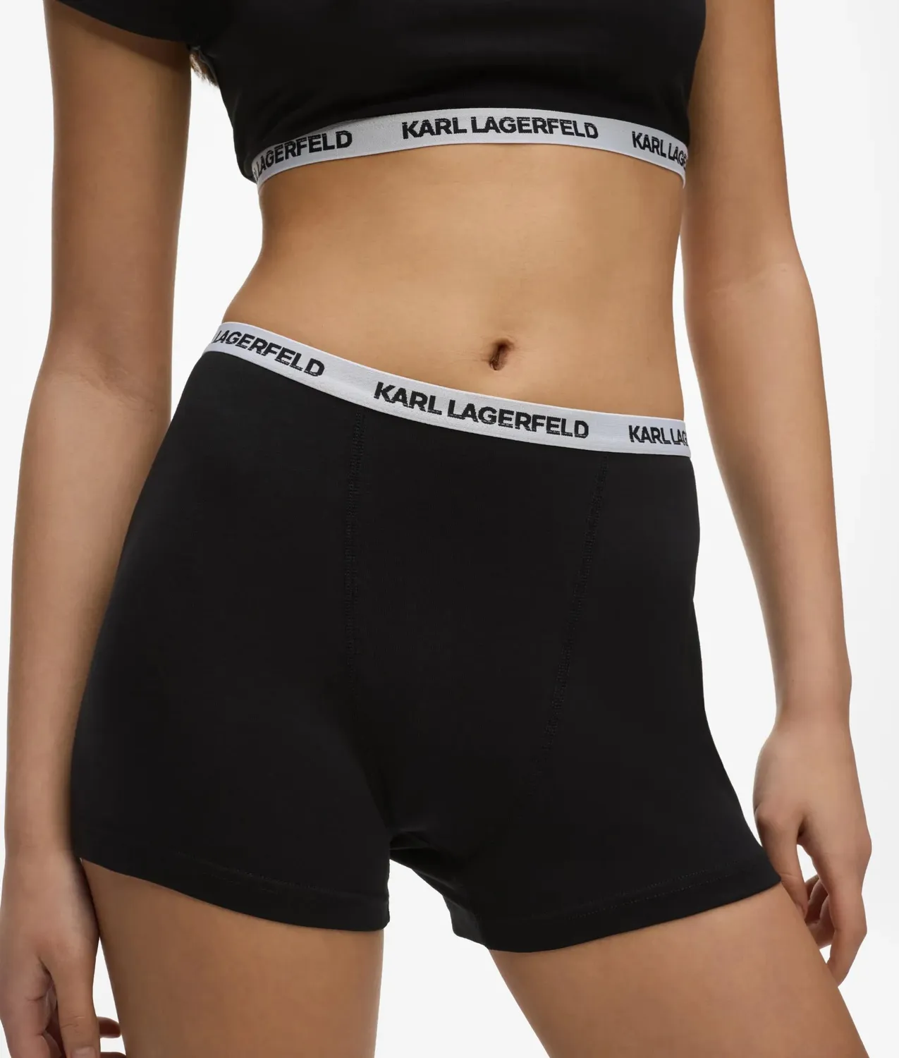 Karl Lagerfeld Logo Boxershorts Stretchbund