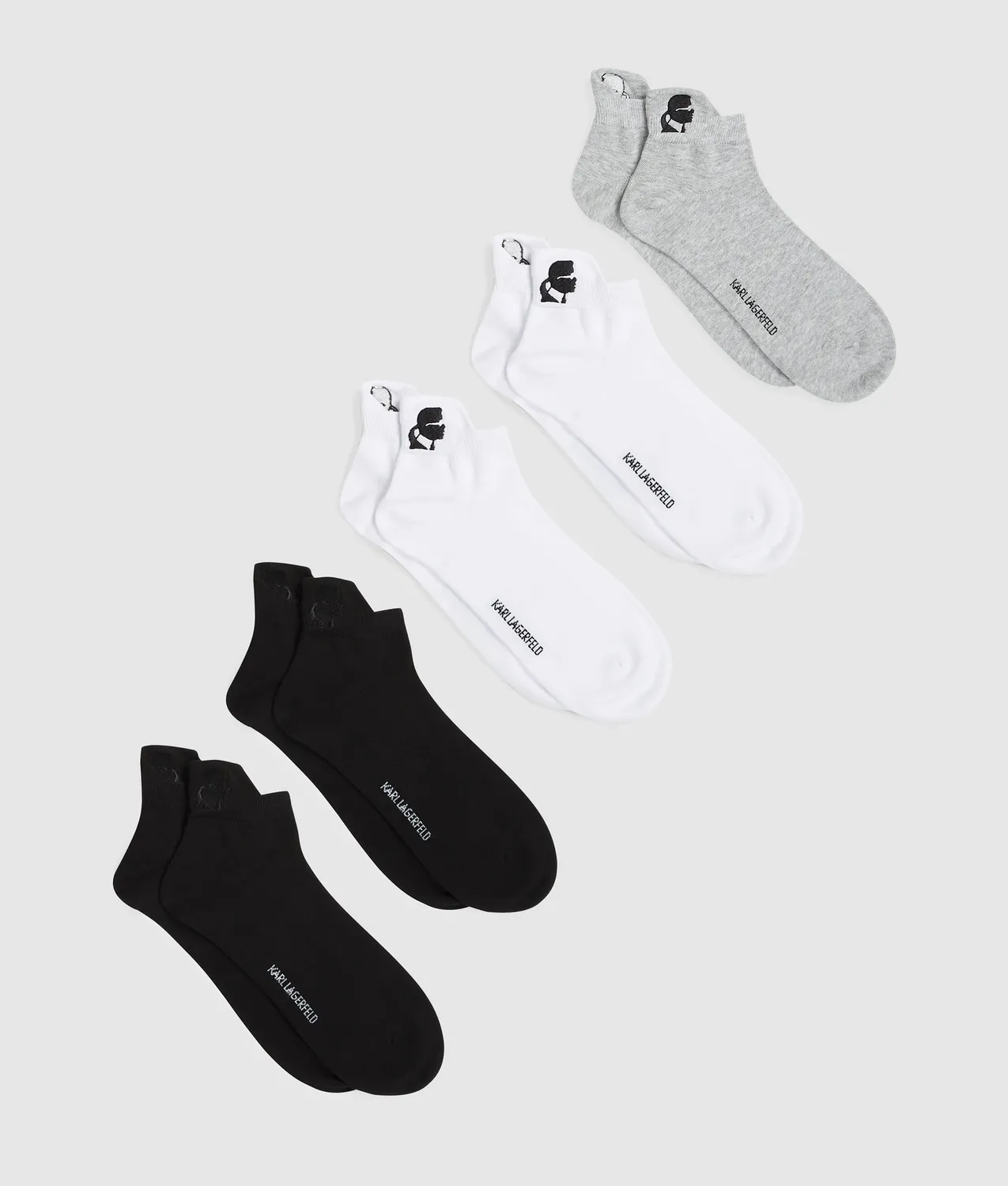 Karl Lagerfeld Kameo Sneakersocken 5er-Pack