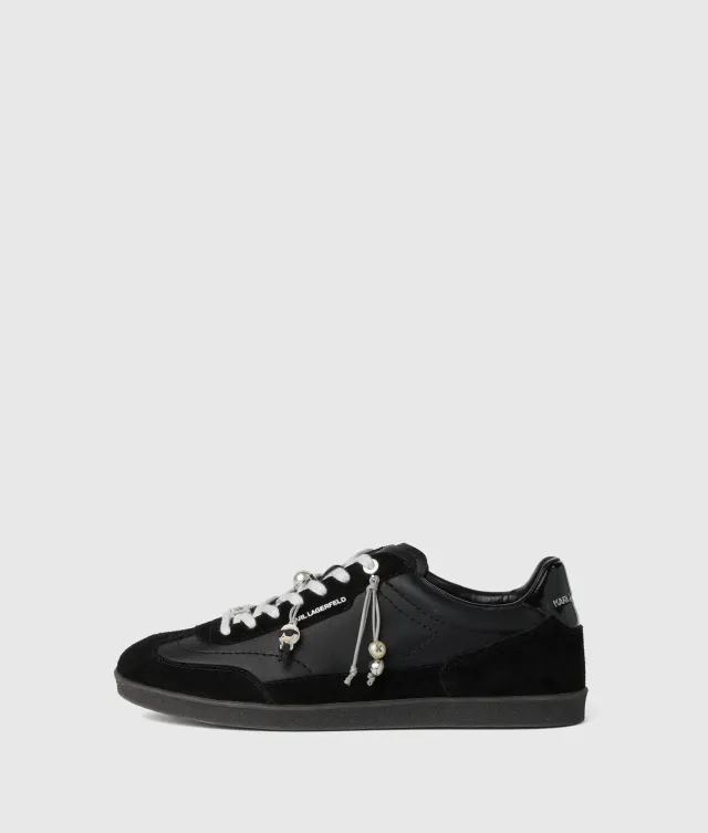 Karl Lagerfeld Kandidate Ikon Charms Sneaker Leder Gr.4-10
