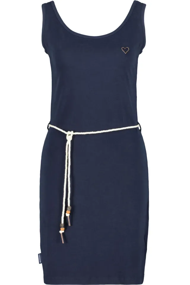 Alife & Kickin JenniferAK Kleid Dunkelblau Kurz Gürtel