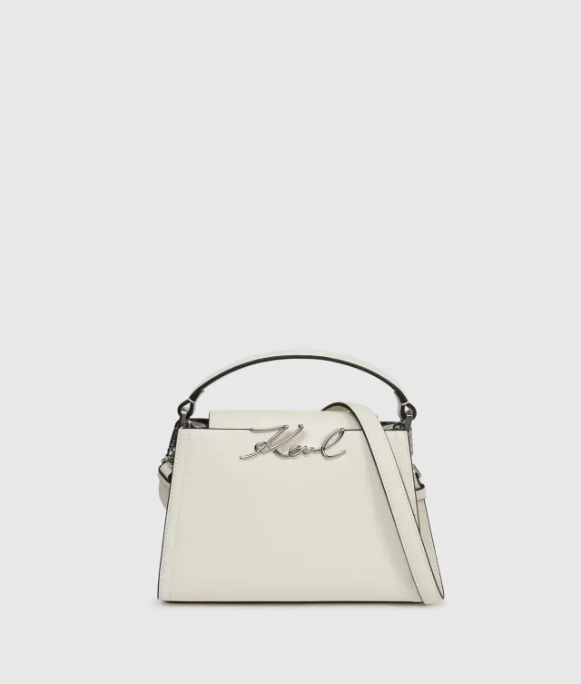 Karl Lagerfeld K/Signature Mini Top Handle Bag One Size