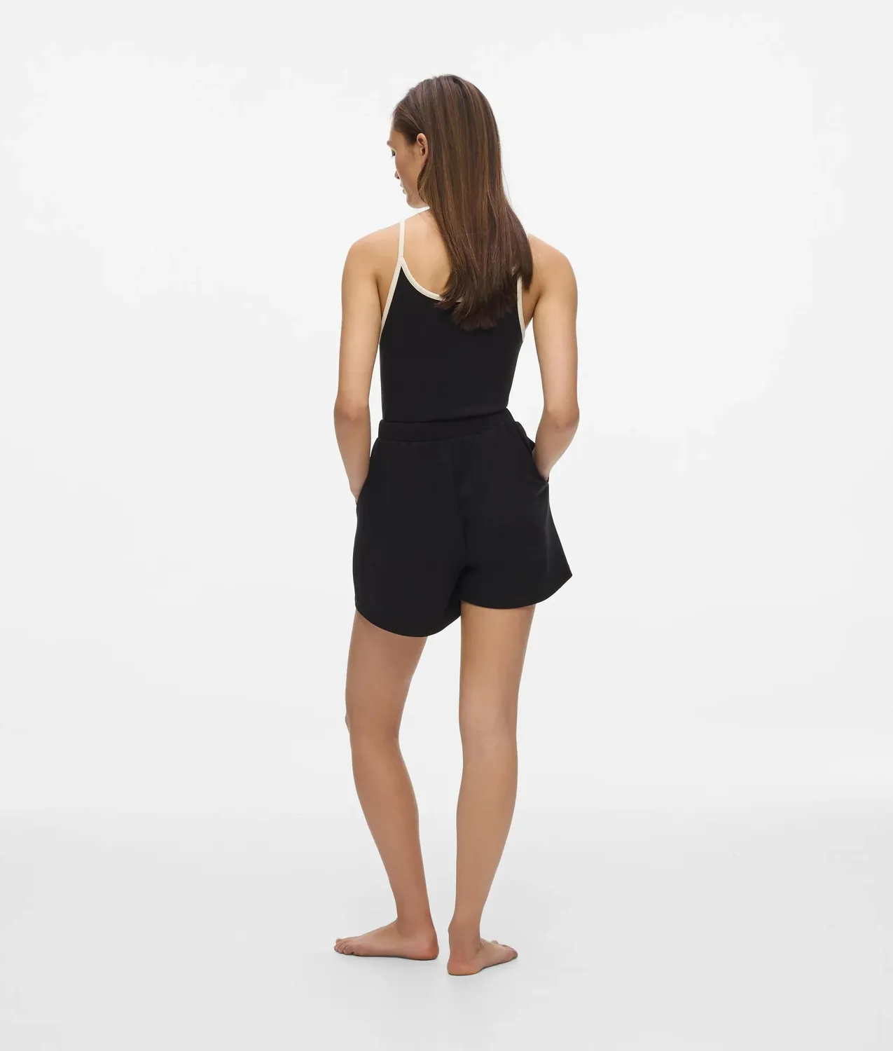 Karl Lagerfeld Monochrome Loungewear Shorts Damen