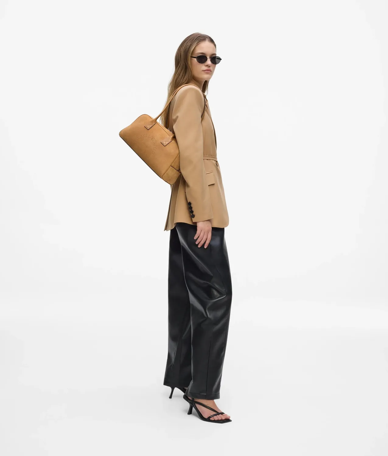 Karl Lagerfeld K/Daily Bowling Bag Wildleder One Size