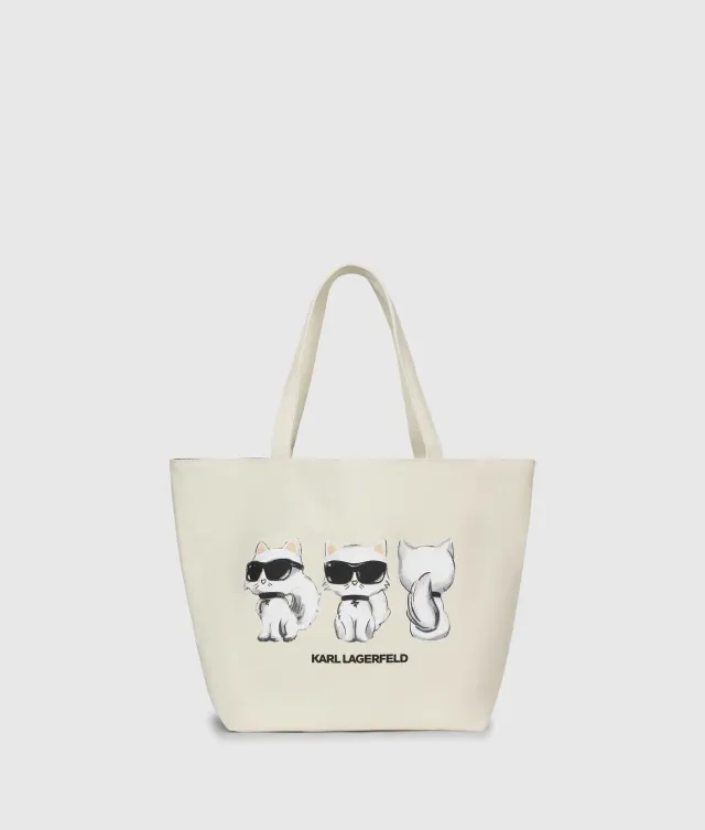 Karl Lagerfeld Ikon Choupette Shopper Wendetasche