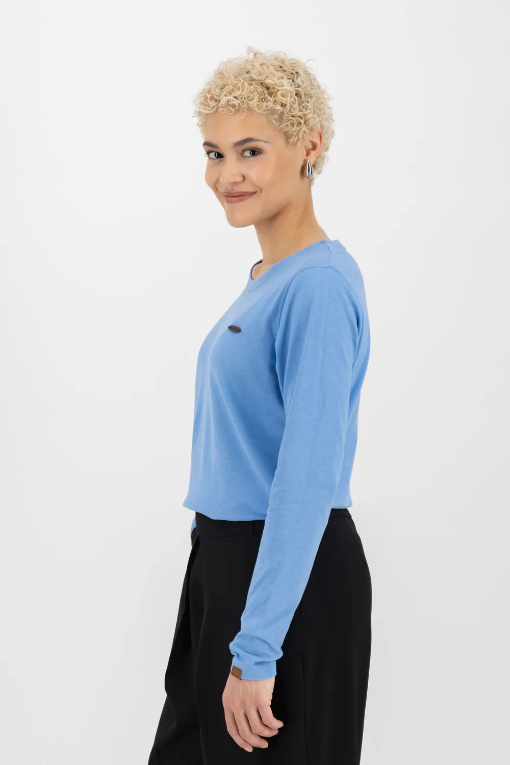 Alife & Kickin LeaAK A Longsleeve Blau Damen Jersey
