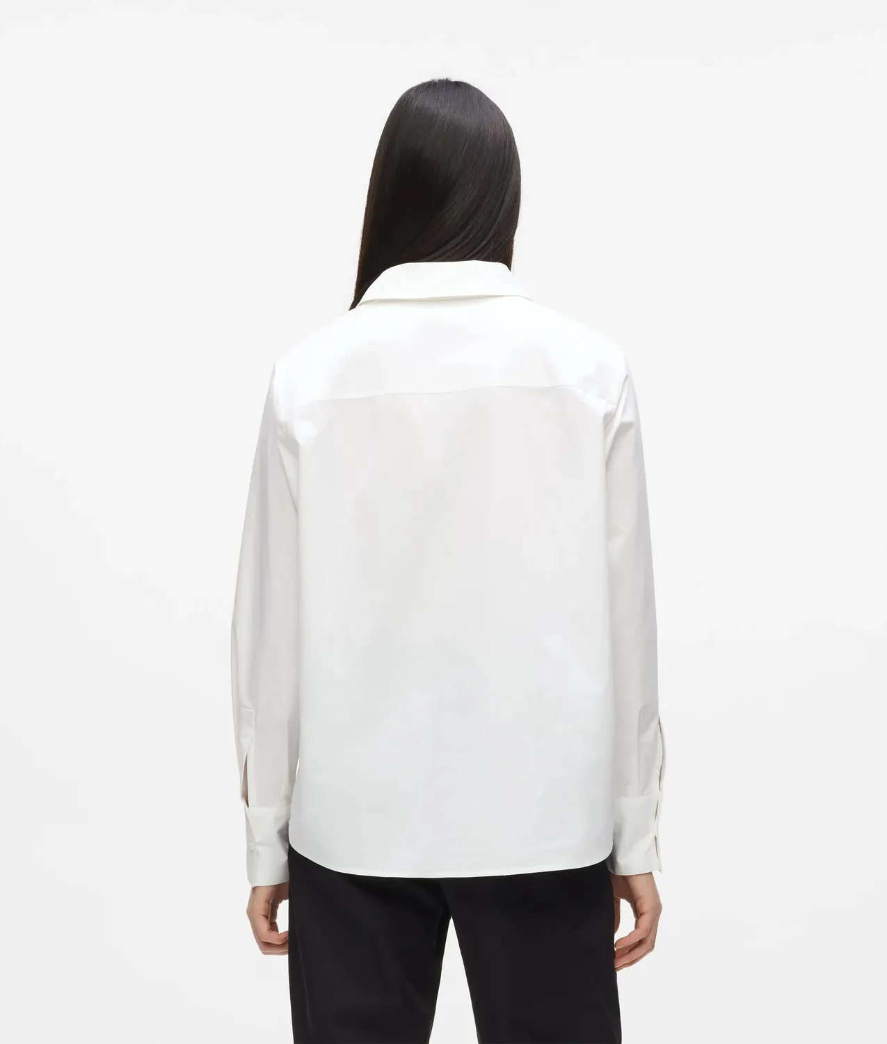 Karl Lagerfeld Classic relaxed Pappel Hemd Poplin