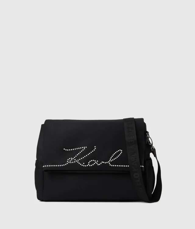 Karl Lagerfeld Baby Signature Wickeltasche Perlen