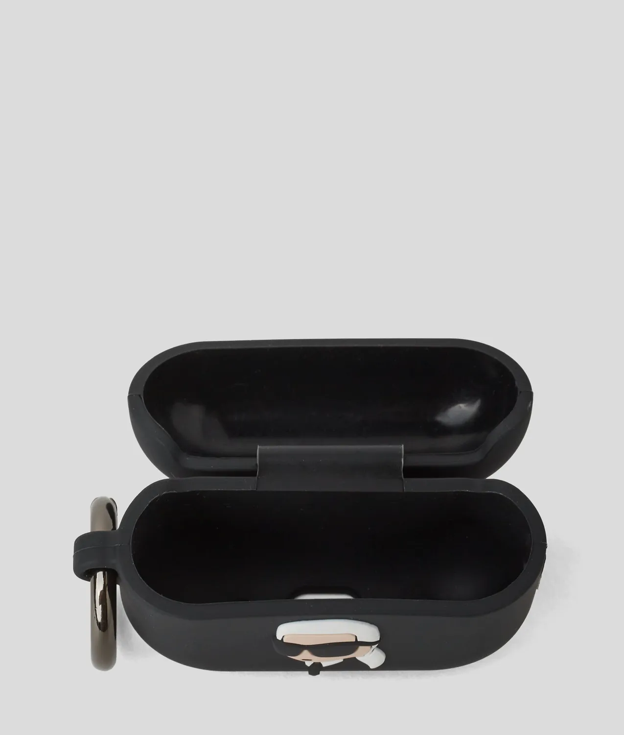 Karl Lagerfeld Ikon AirPods 3 Case schwarz Clip