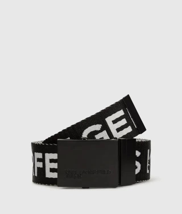 Karl Lagerfeld Jeans Reversible Webbing Gürtel wendbar