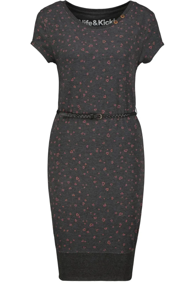 Alife & Kickin ColetteAK B Shirtkleid Schwarz Kurz