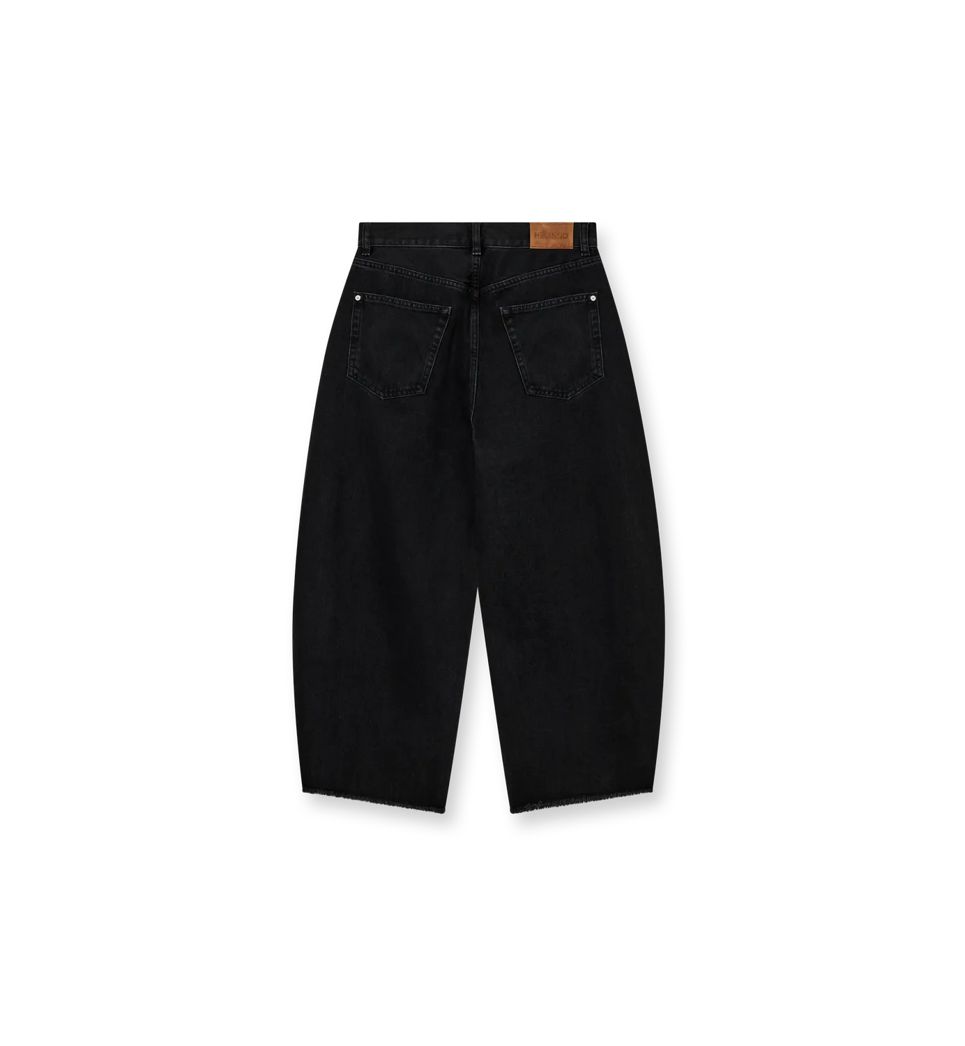 Mos Mosh MMHTrooper Black Jeans Wide Leg Schwarz Baumwolle