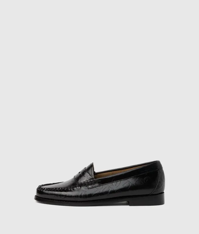 Karl Lagerfeld x G.H.Bass Ikon NFT Loafer Leder