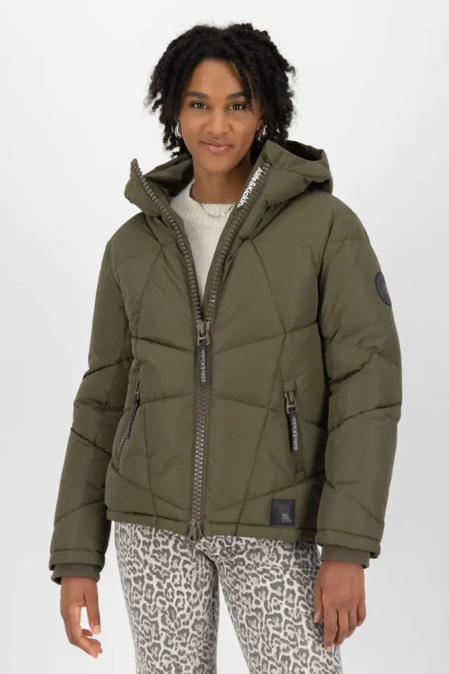 Alife & Kickin KasandraAK A Steppjacke Dunkelgrün Damen