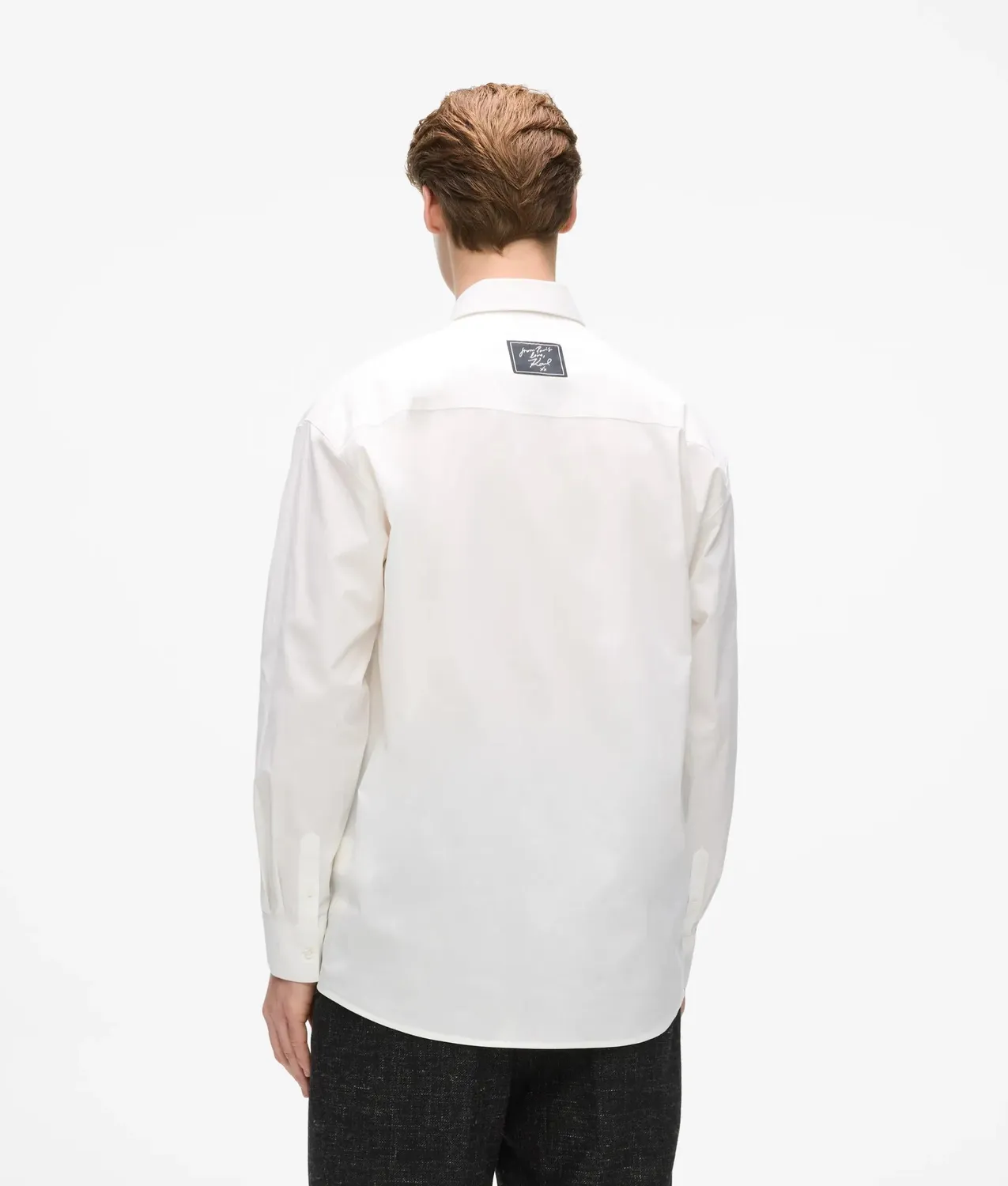 Karl Lagerfeld From Paris Hemd Herren Stretch Weiß