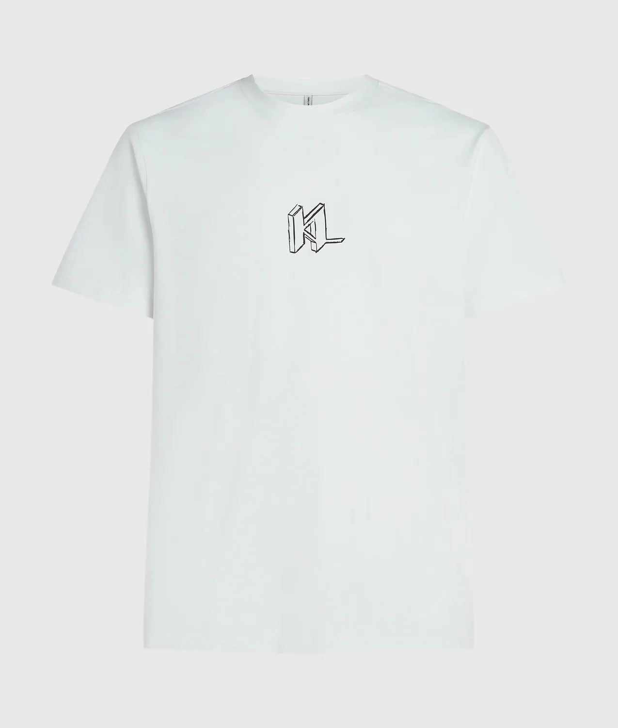 Karl Lagerfeld Monogram Pyjama-Shirt Bio-Baumwolle