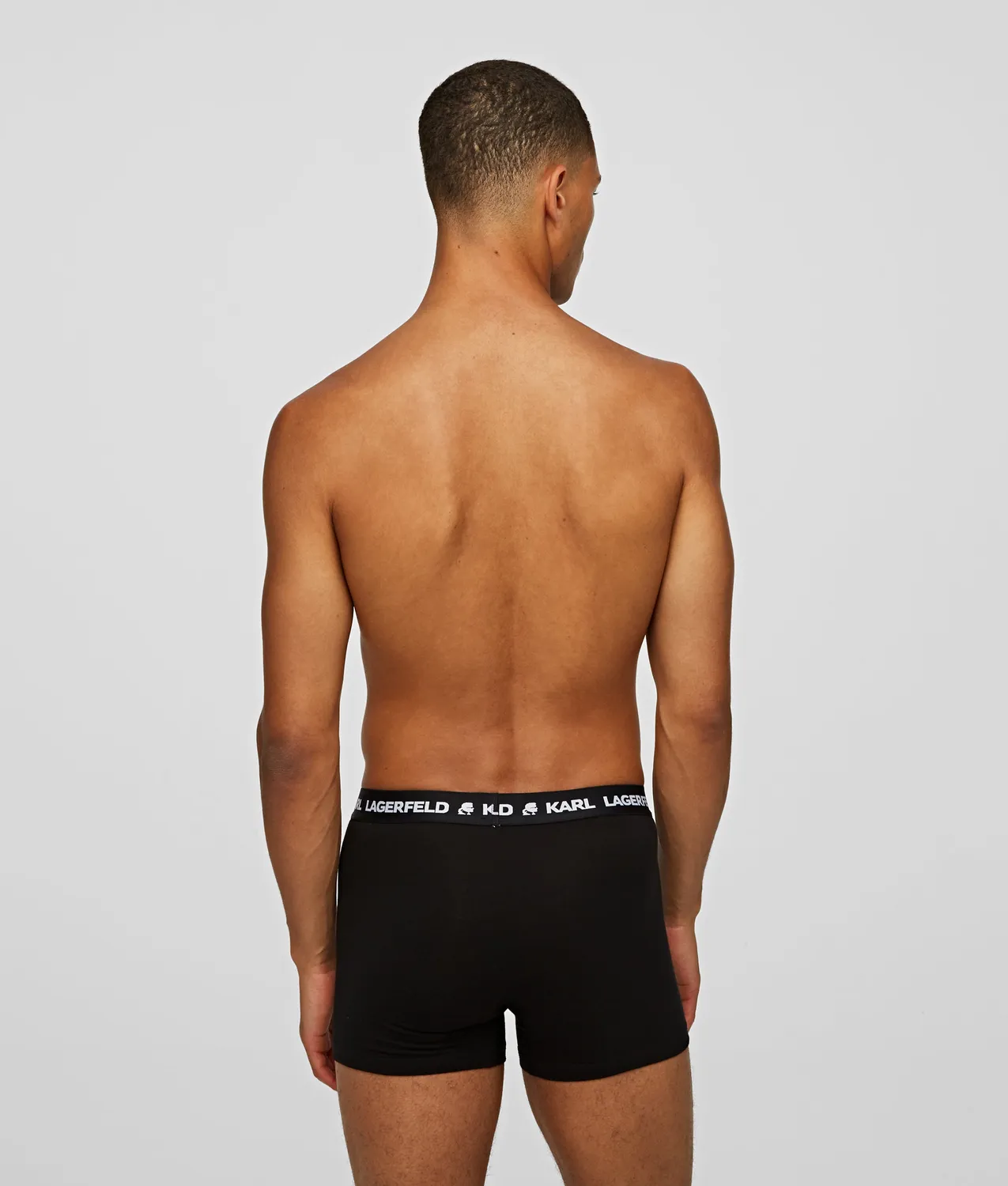 Karl Lagerfeld Logo Trunks Boxershorts 7er-Pack Bio-Baumwolle