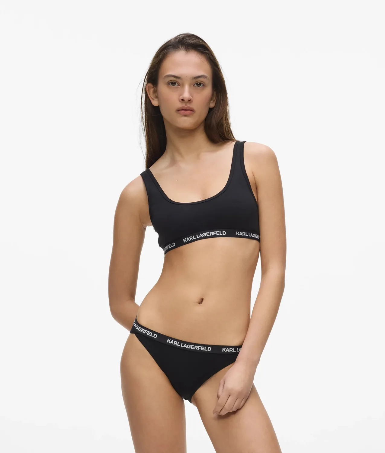 Karl Lagerfeld Logo Brief Slip Bio-Baumwolle XS-XL