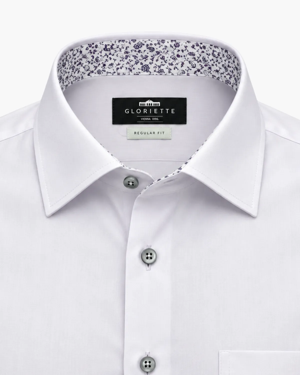 Gloriette Trachtenhemd Floral Regular Fit grün Easy Care