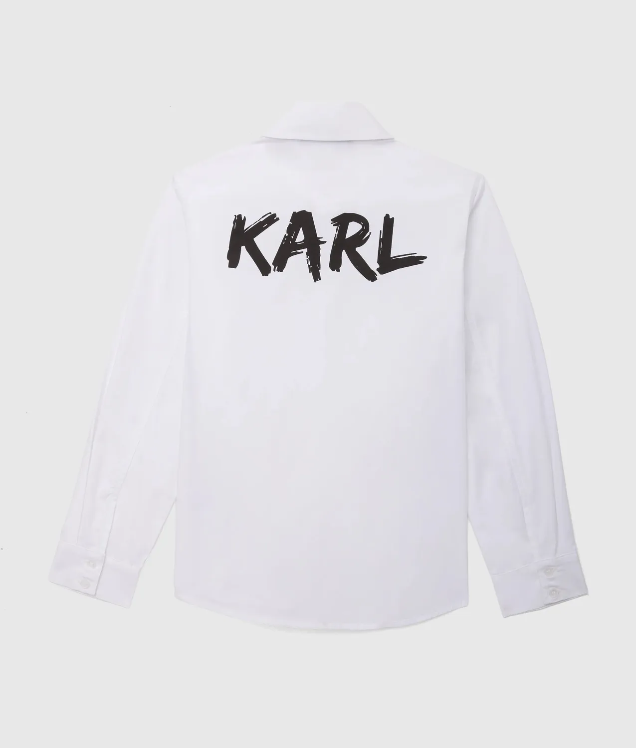 Karl Lagerfeld Boys Logo Hemd Langarm Kinder 3Y-16Y