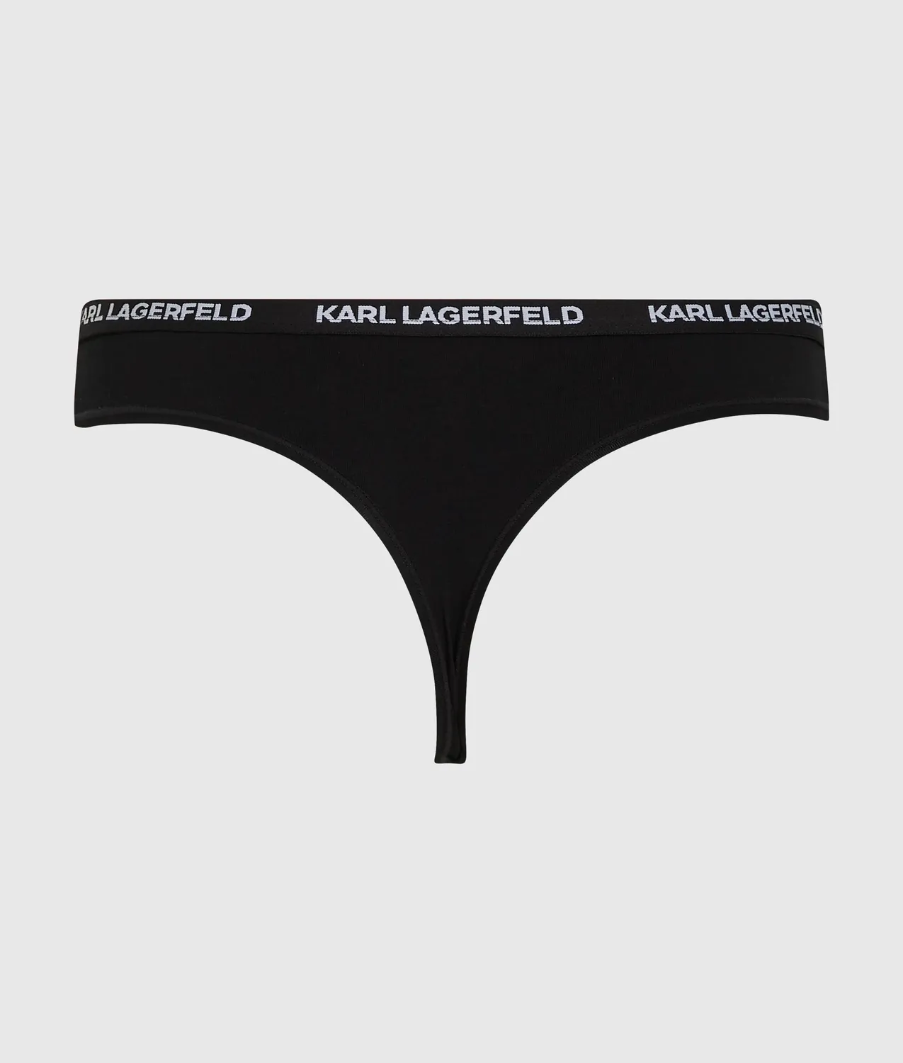 Karl Lagerfeld Logo String Tanga 3er-Pack Baumwolle