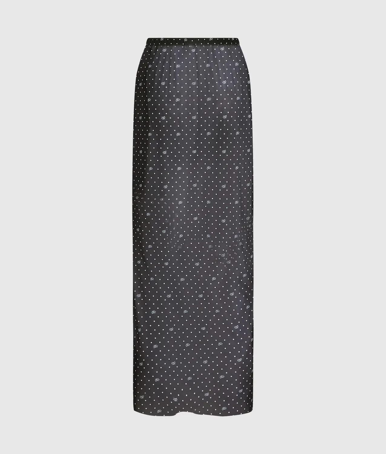 Karl Lagerfeld Polka Dot Mesh Pareo Maxi transparent