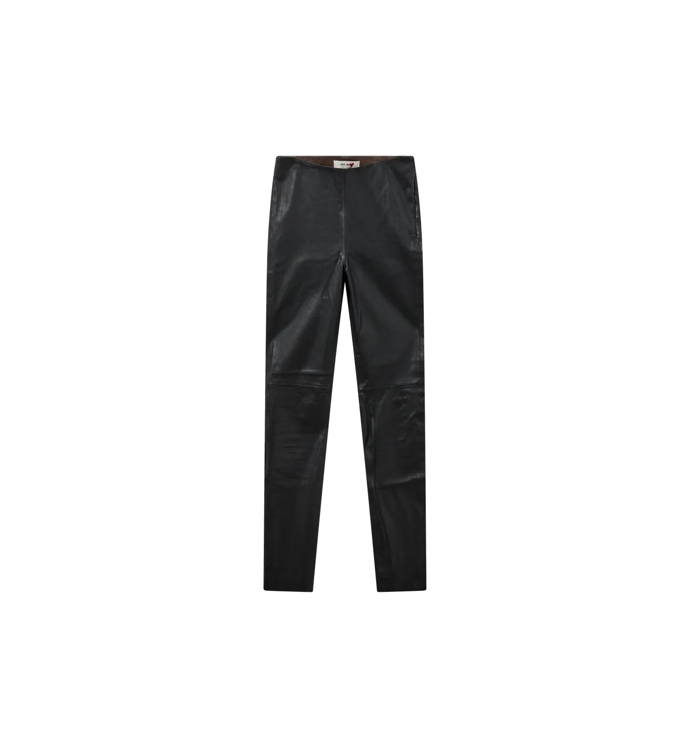 Mos Mosh MMLucille Stretch Lederleggings Schwarz Lammleder
