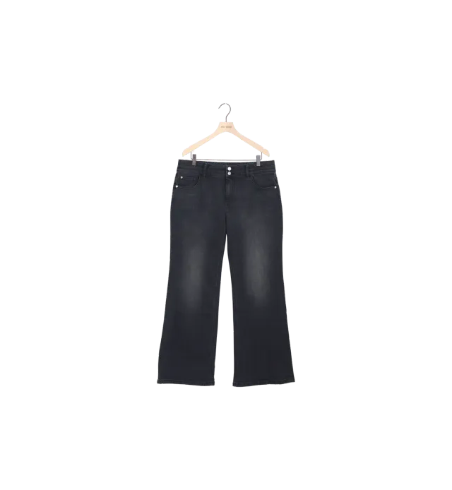Mos Mosh MMMarlena Shimmer Jeans Black 32 Regular Glanz