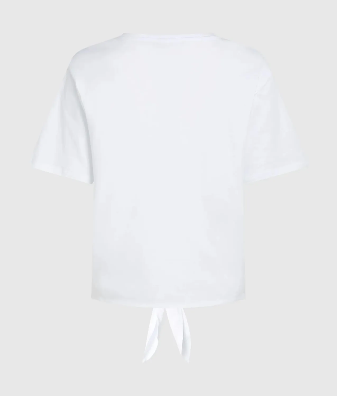 Karl Lagerfeld KL Jeans Tie Detail T-Shirt Bio