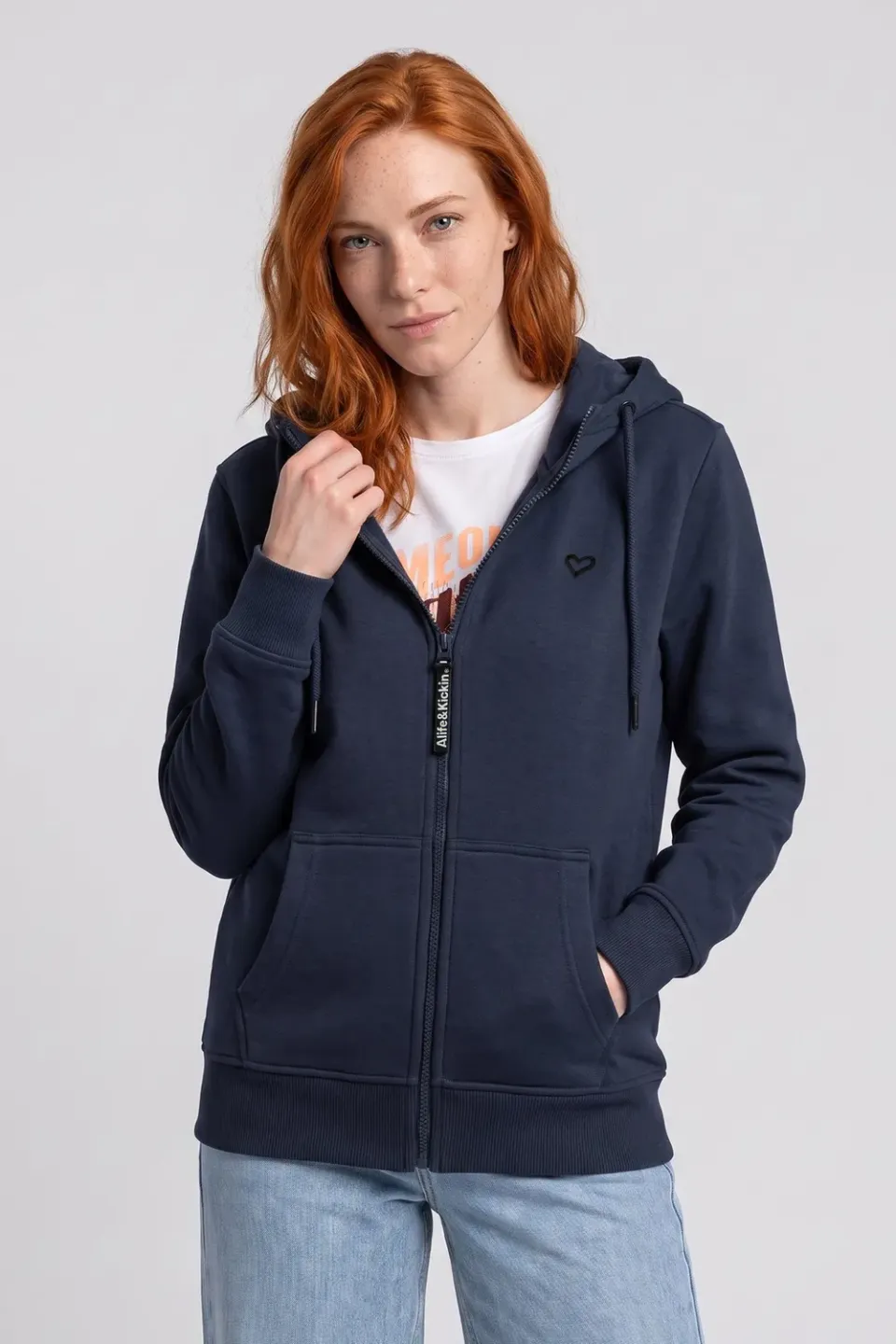 Alife & Kickin BarbaraAK A Sweatjacke dunkelblau