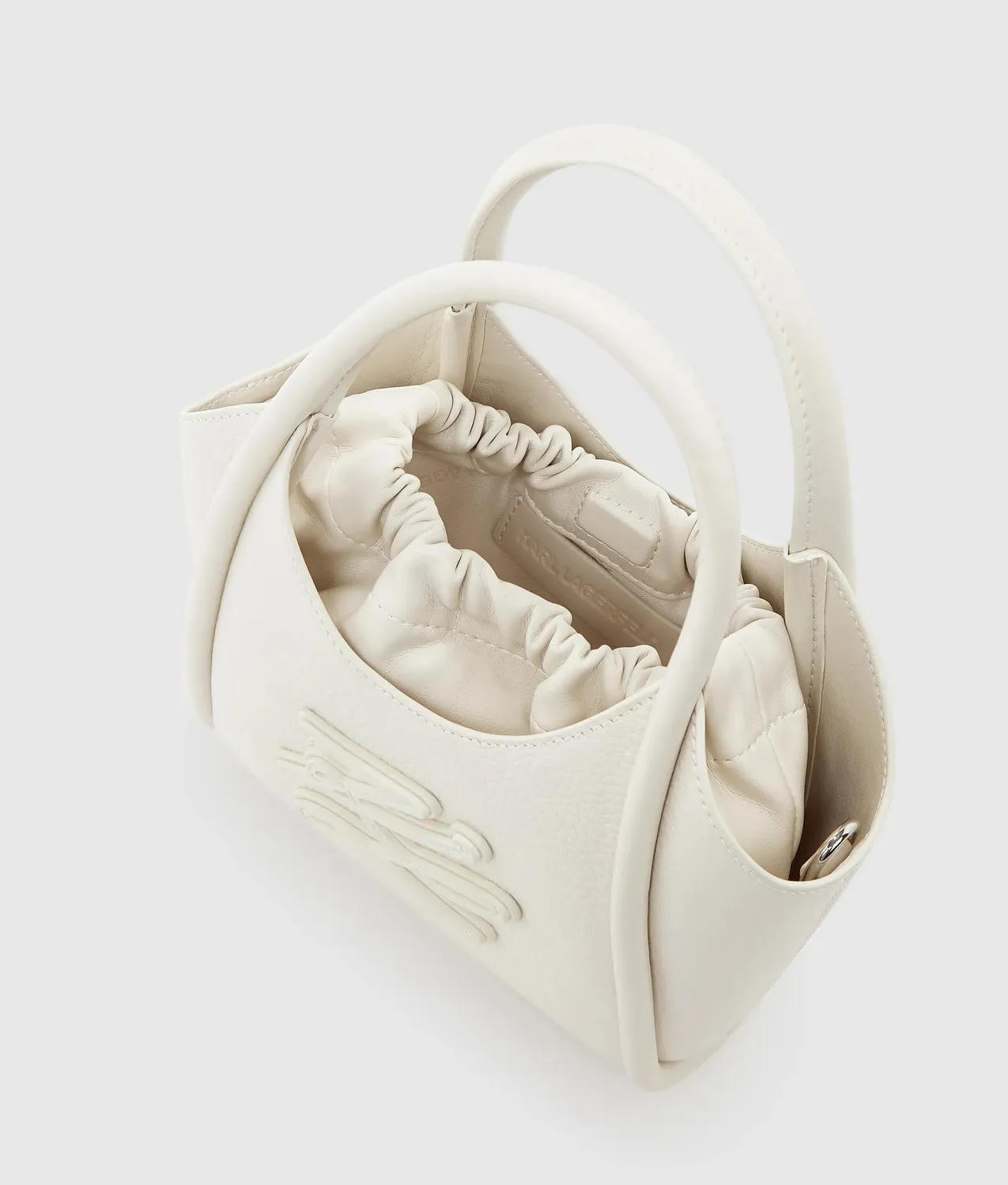 Karl Lagerfeld K/Autograph Patch Mini Tote Riemen Leder