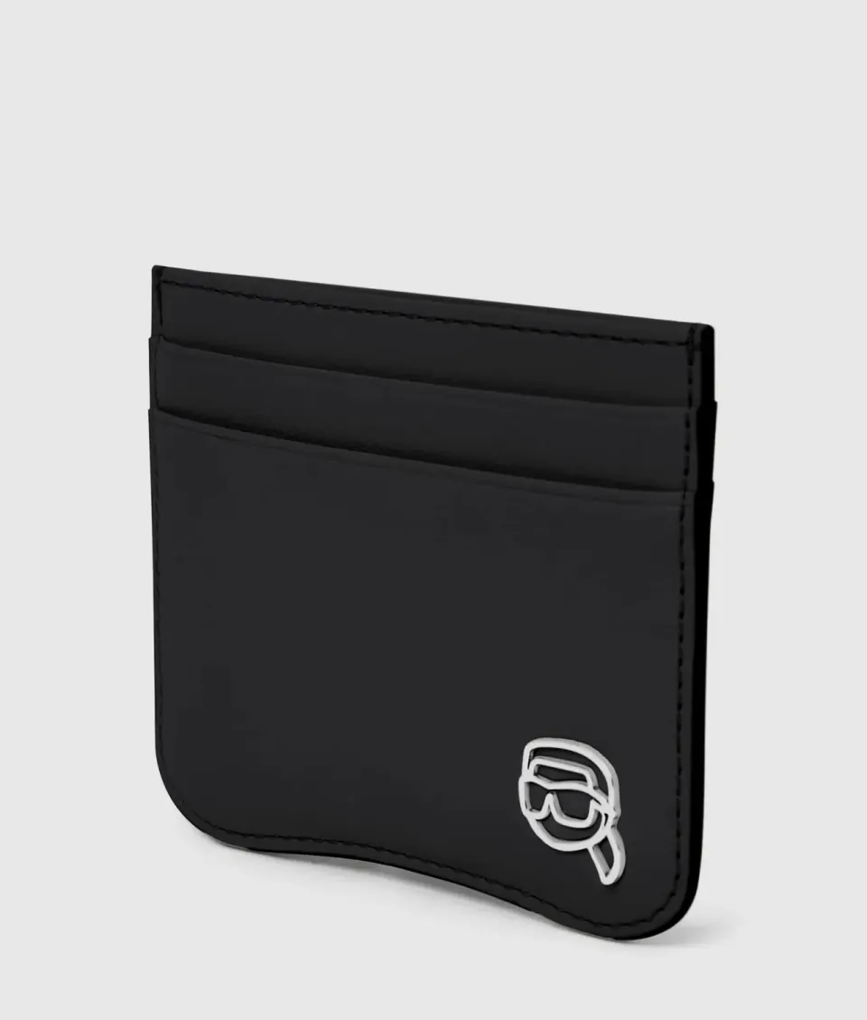 Karl Lagerfeld Ikon Smooth Kartenetui One Size slim gewebt