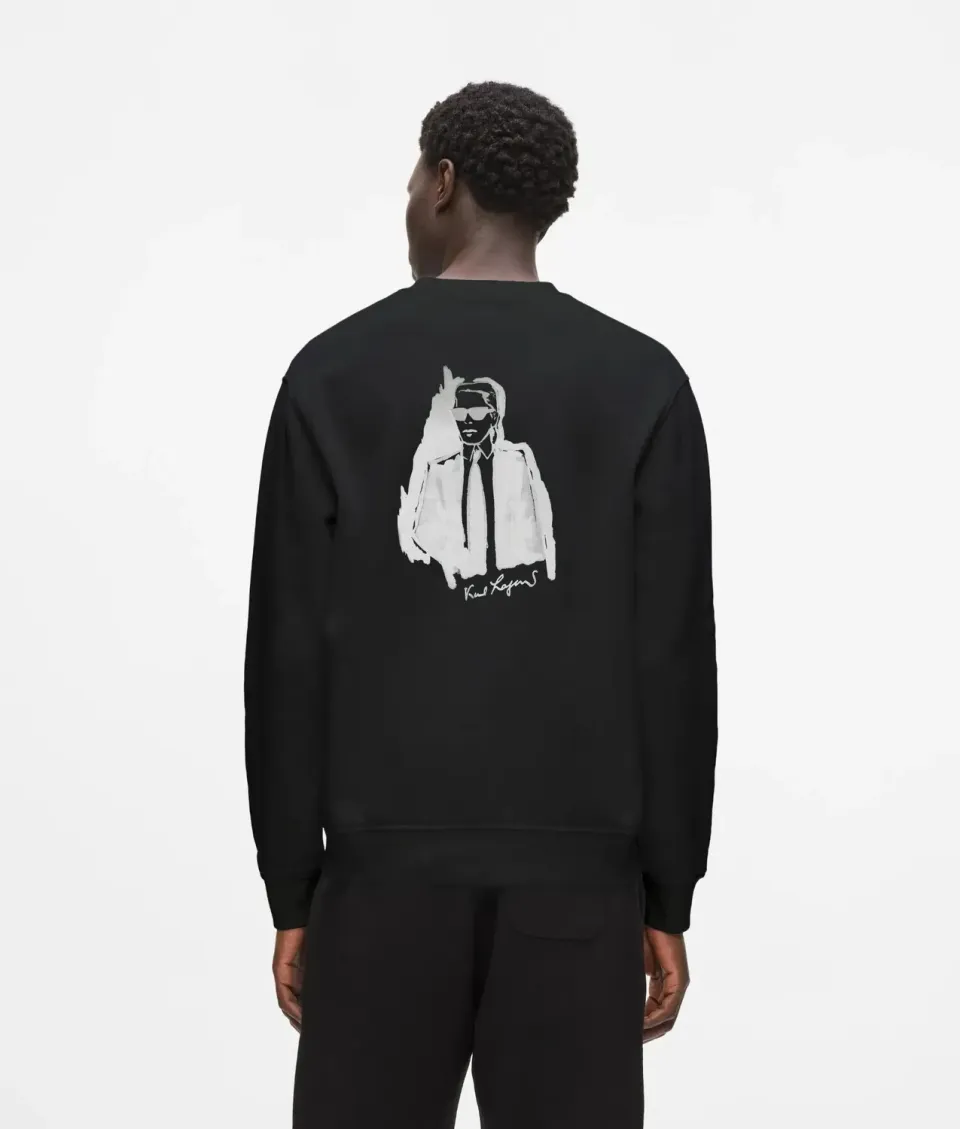 Karl Lagerfeld Karl Print Sweatshirt Herren S-3XL Baumwolle