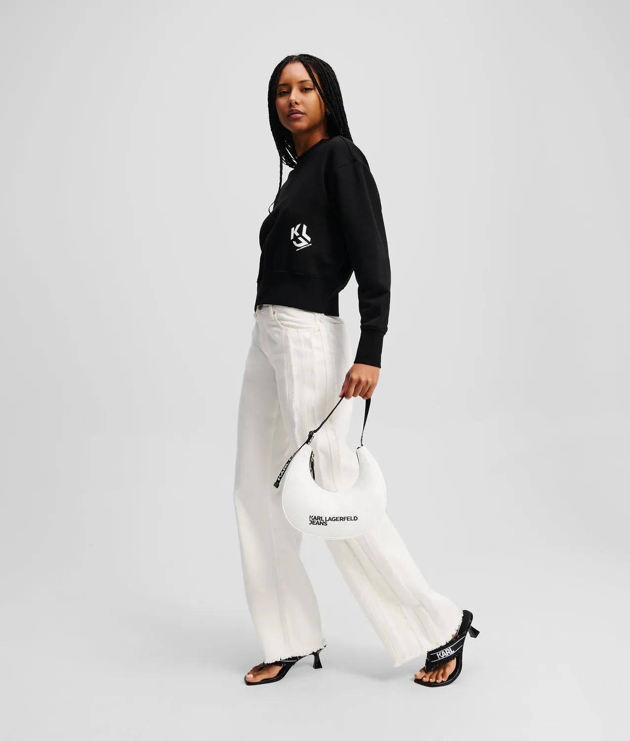 Karl Lagerfeld Jeans Monogram Sweatshirt unisex