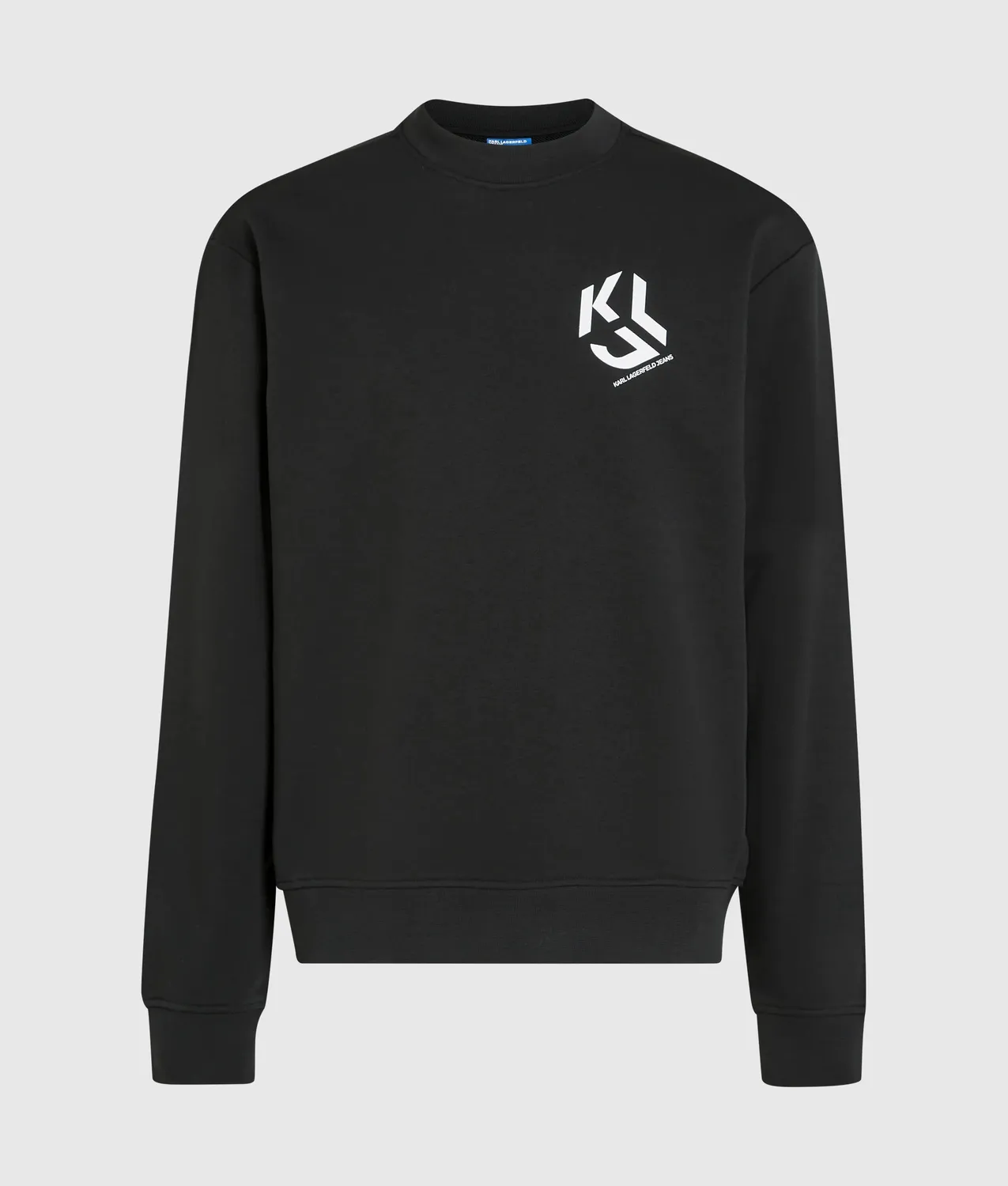Karl Lagerfeld KL Jeans Monogram Patch Sweatshirt mit Brustlogo
