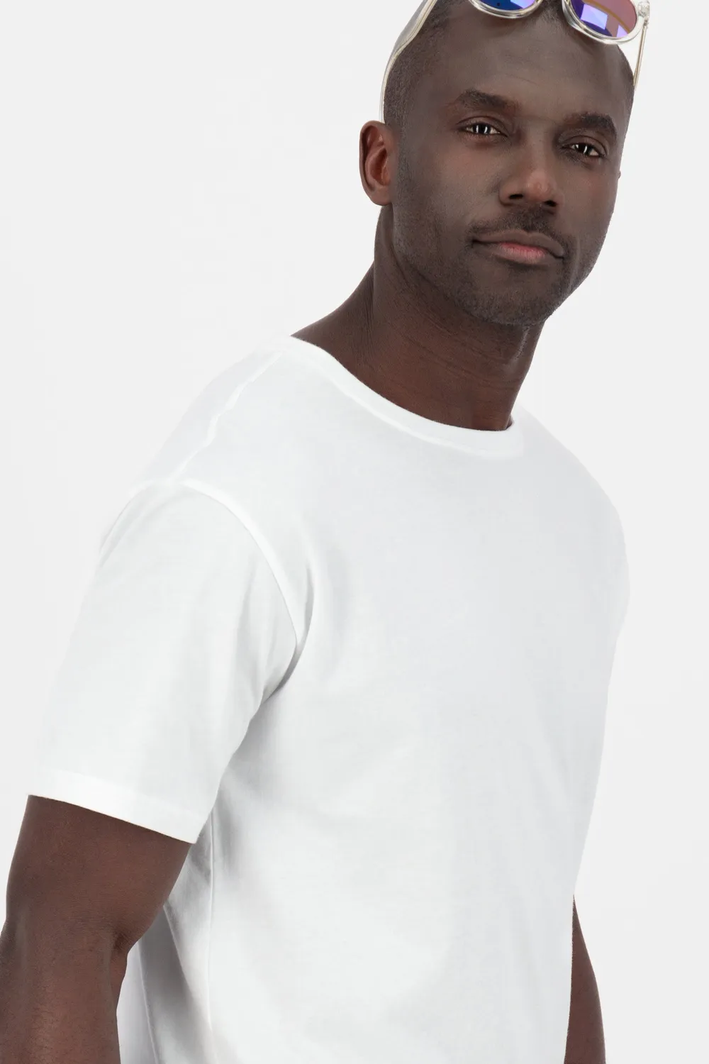 Alife & Kickin BrodyAK A Shirt Weiß Herren Rundhals