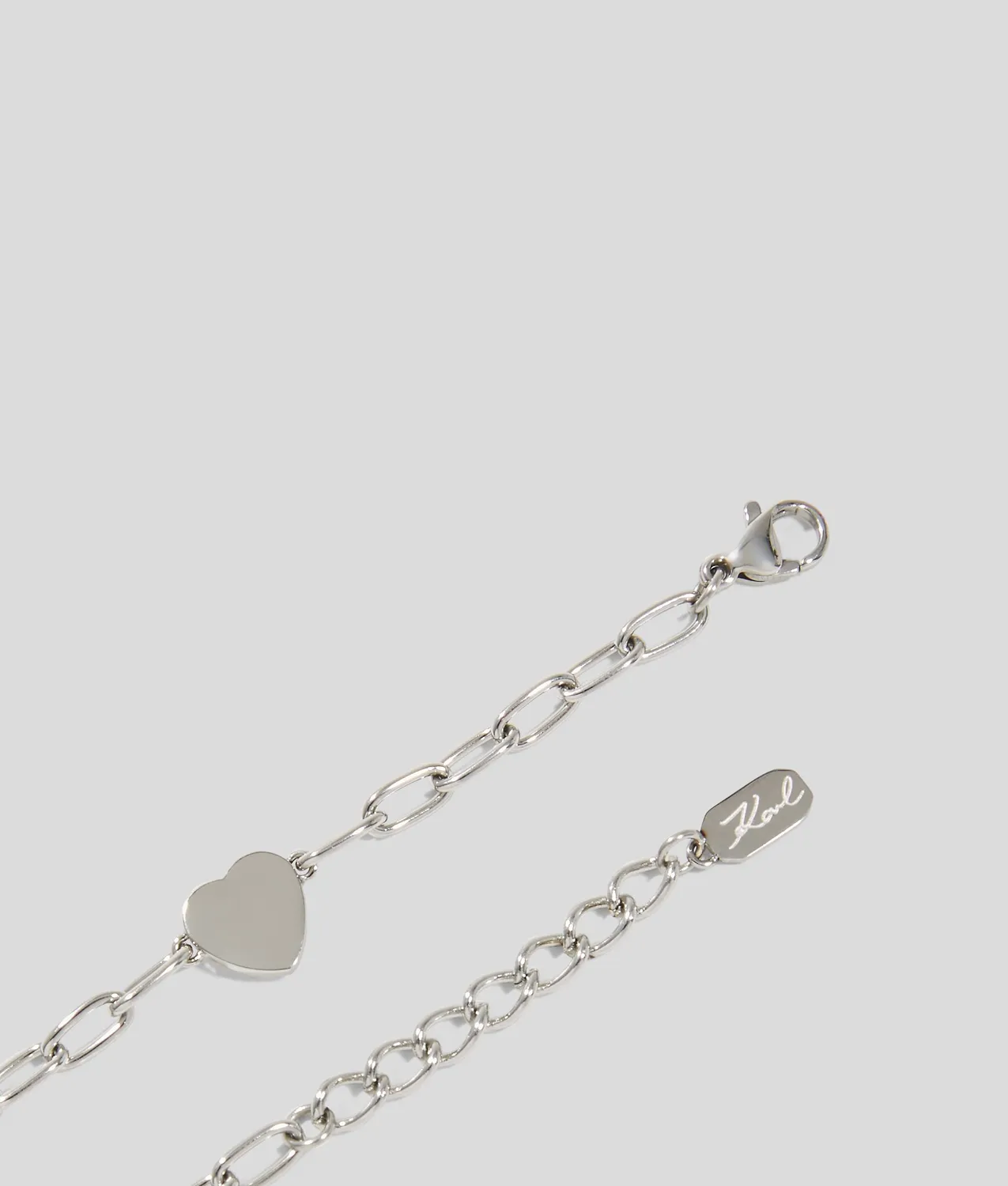 Karl Lagerfeld Ikon Choupette Armband Herz Pavé